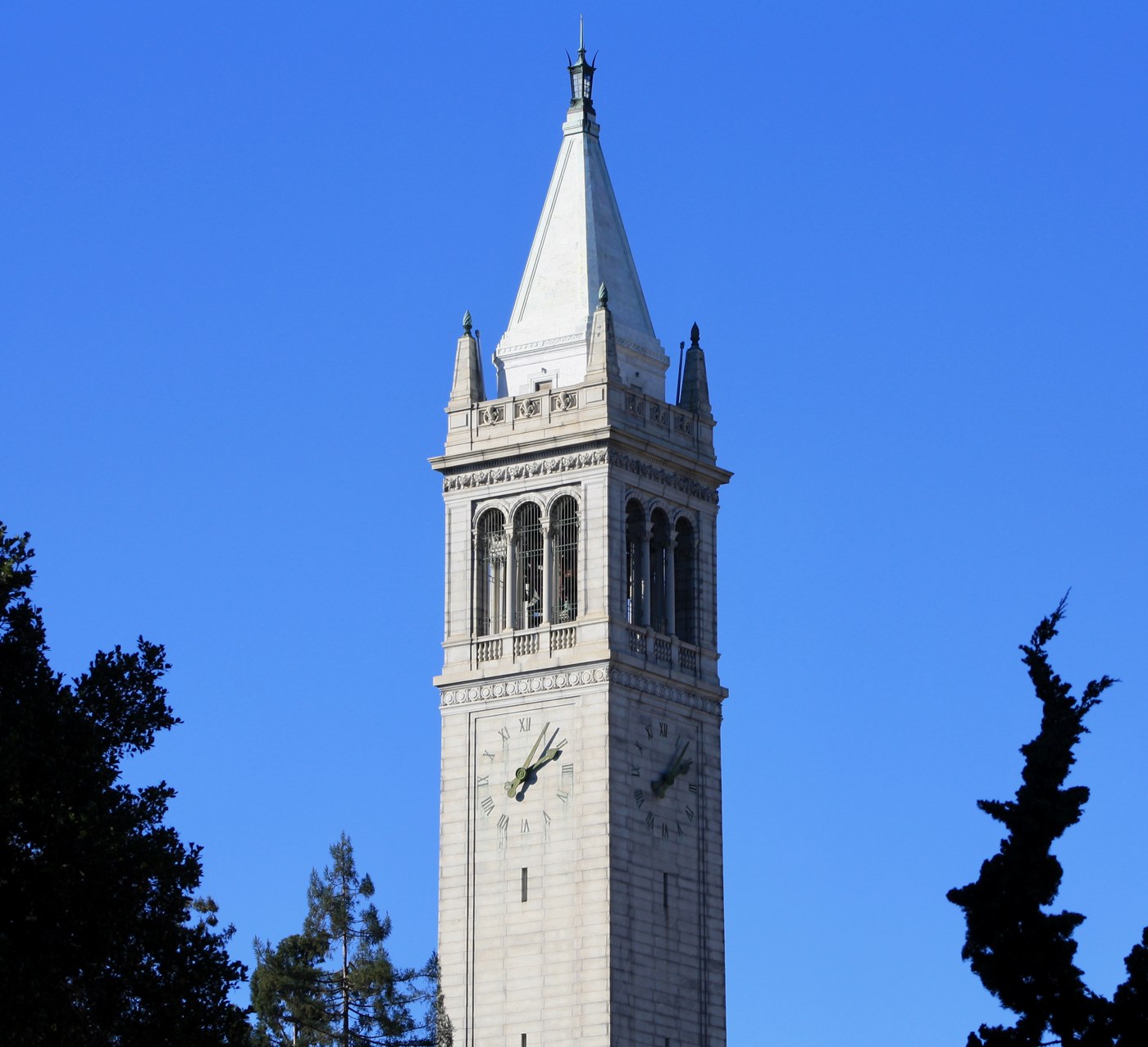 Sather Tower, the Campanile, on the University of California, Berkeley campus